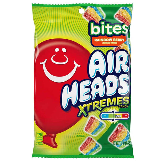 AirHeads XTREMES Bites Rainbow Berry Bag - Fruchtgummi 170g