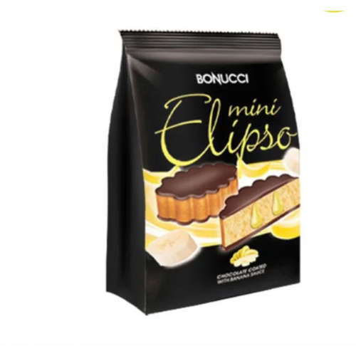 Bonucci Elipso mini Kakaocake mit Bananensauce 180gr