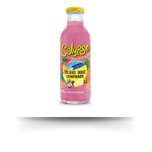 Calypso Island Wave Lemonade 473ml Glas