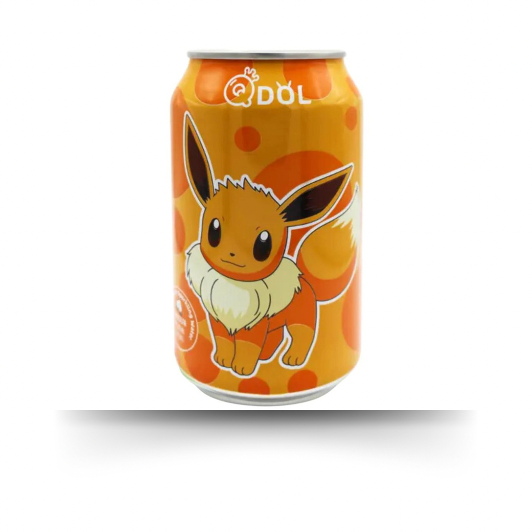 QDOL Pokemon Drink Evoli Peach Flavour 330ml