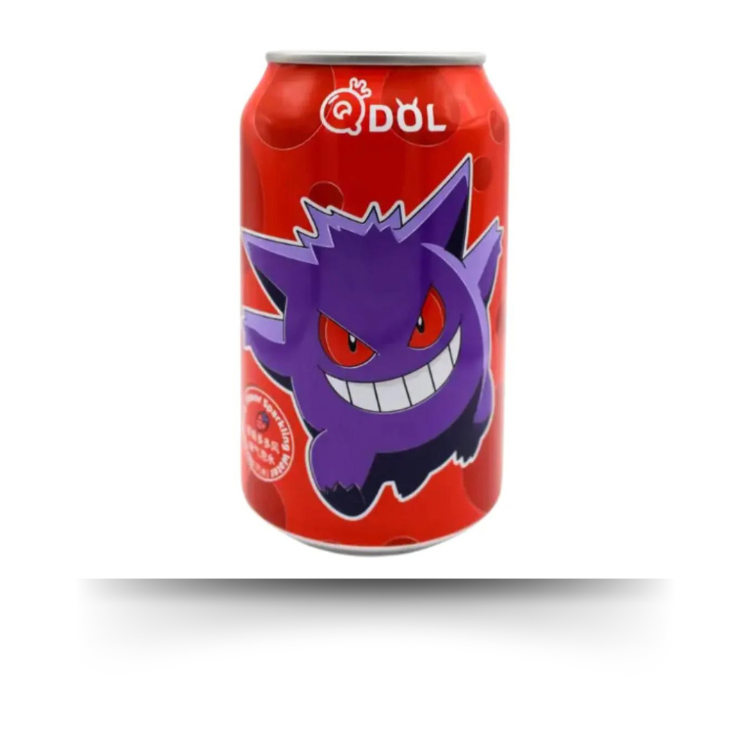 QDOL Pokemon Drink Gengar Strawberry Flavour 330ml