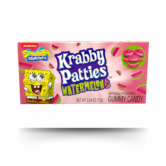 SPONGEBOB SQUAREPANTS - KRABBY PATTIES - WATERMELON 72G