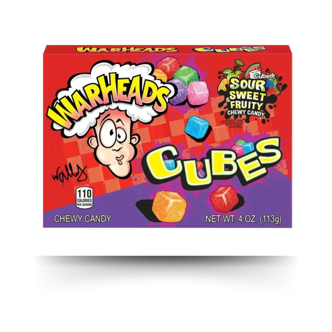 Warheads Chewy Cubes 113g