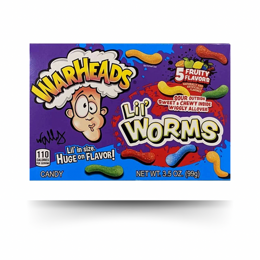 WARHEADS LIL' SOUR WORMS 99g