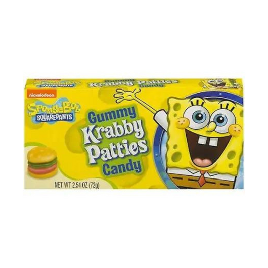 Spongebob Krabby Patties Gummy Candy 72g