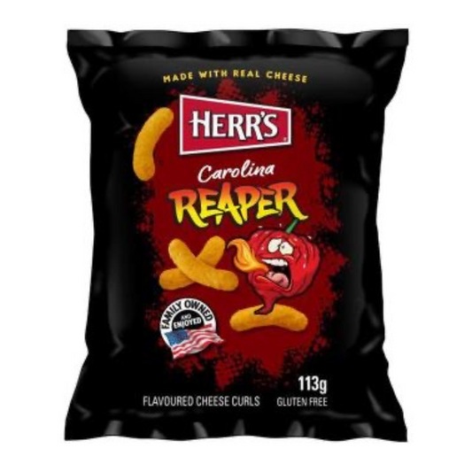 Herr's Carolina Reaper Cheese Curls 113g