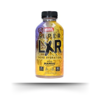 Arizona Marvel Super LXR Hero Hydration Peach Mango 473ml USA