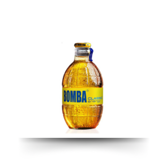 Bomba Energy Yellow 250ml Glas