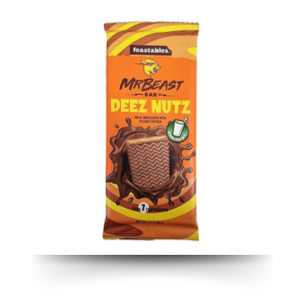 Mr Beast Schokolade Deez Nutz 60g