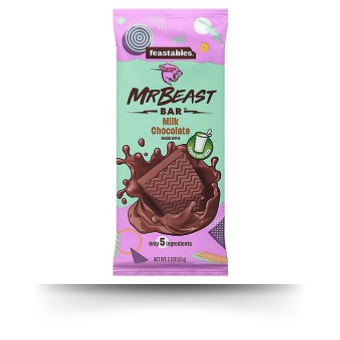 Mr Beast Milk Chocolate Bar 60g