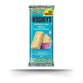 HERSHEY´S BIRTHDAY CAKE CHOCOLATE BAR 95G