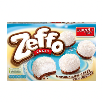 Zeffo Marshmallow Cakes Coconut 115g