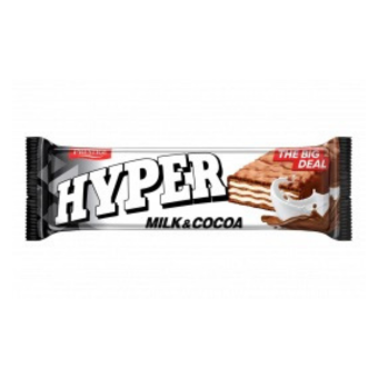 Hyper Waffelriegel Milk&Cacao 50g