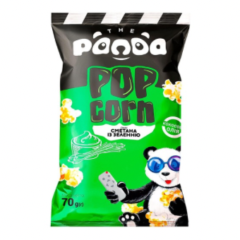 The Panda Popcorn Sour Cream 70g