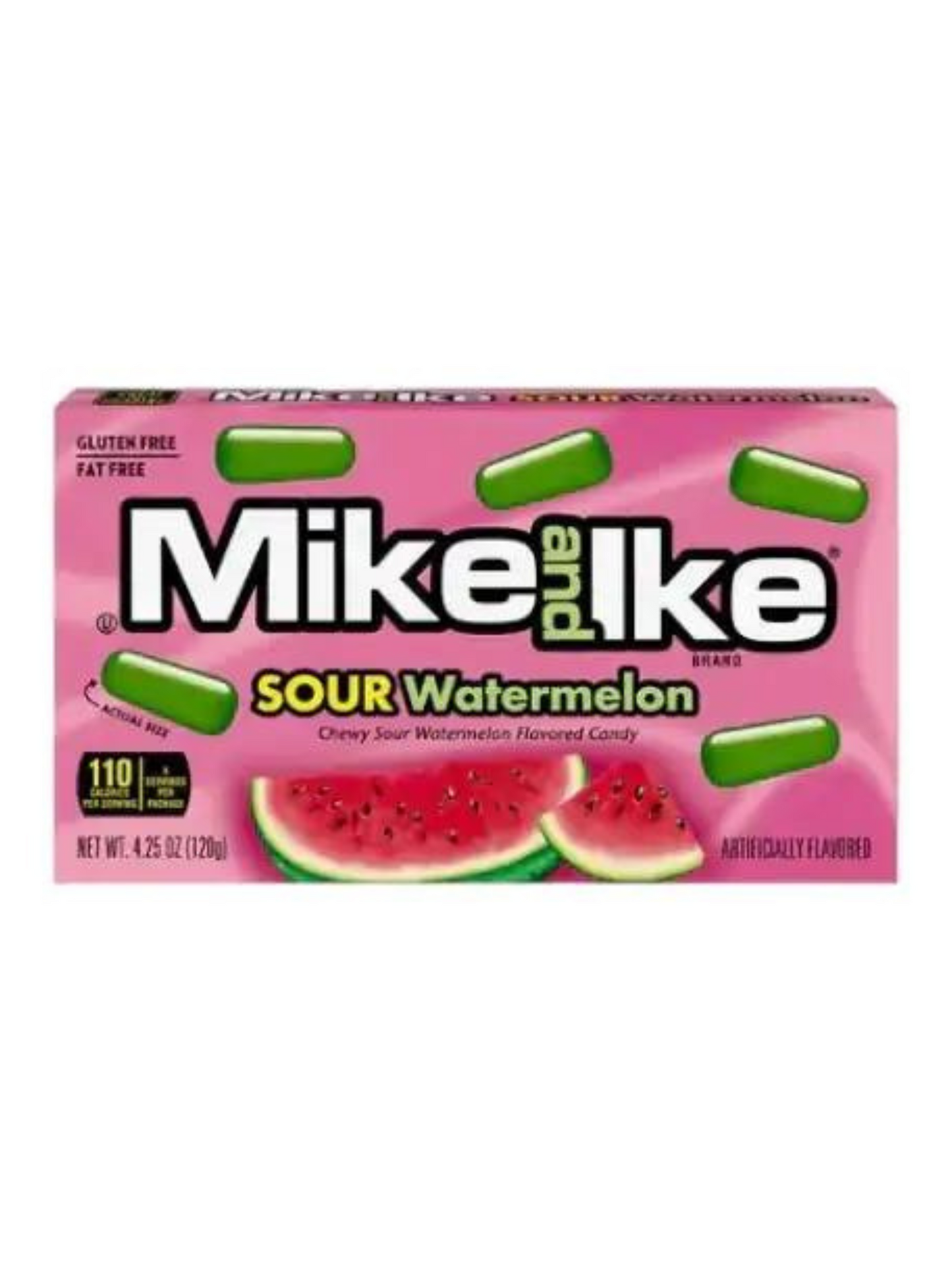 Mike and Ike Sour Watermelon 120g