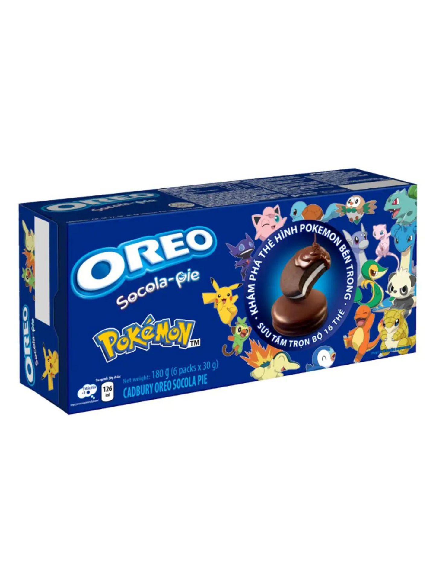 Oreo Socola-Pie Pokemon Edition 180g USA