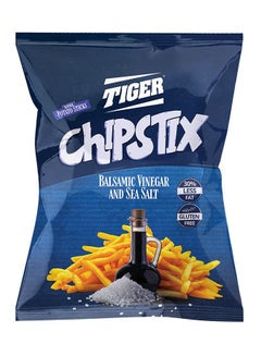 Tiger Chipstix Balsamic Vinegar Sea Salt 80g