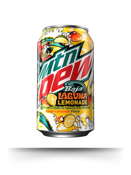 MOUNTAIN DEW BAJA LAGUNA LEMONADE 335ML USA