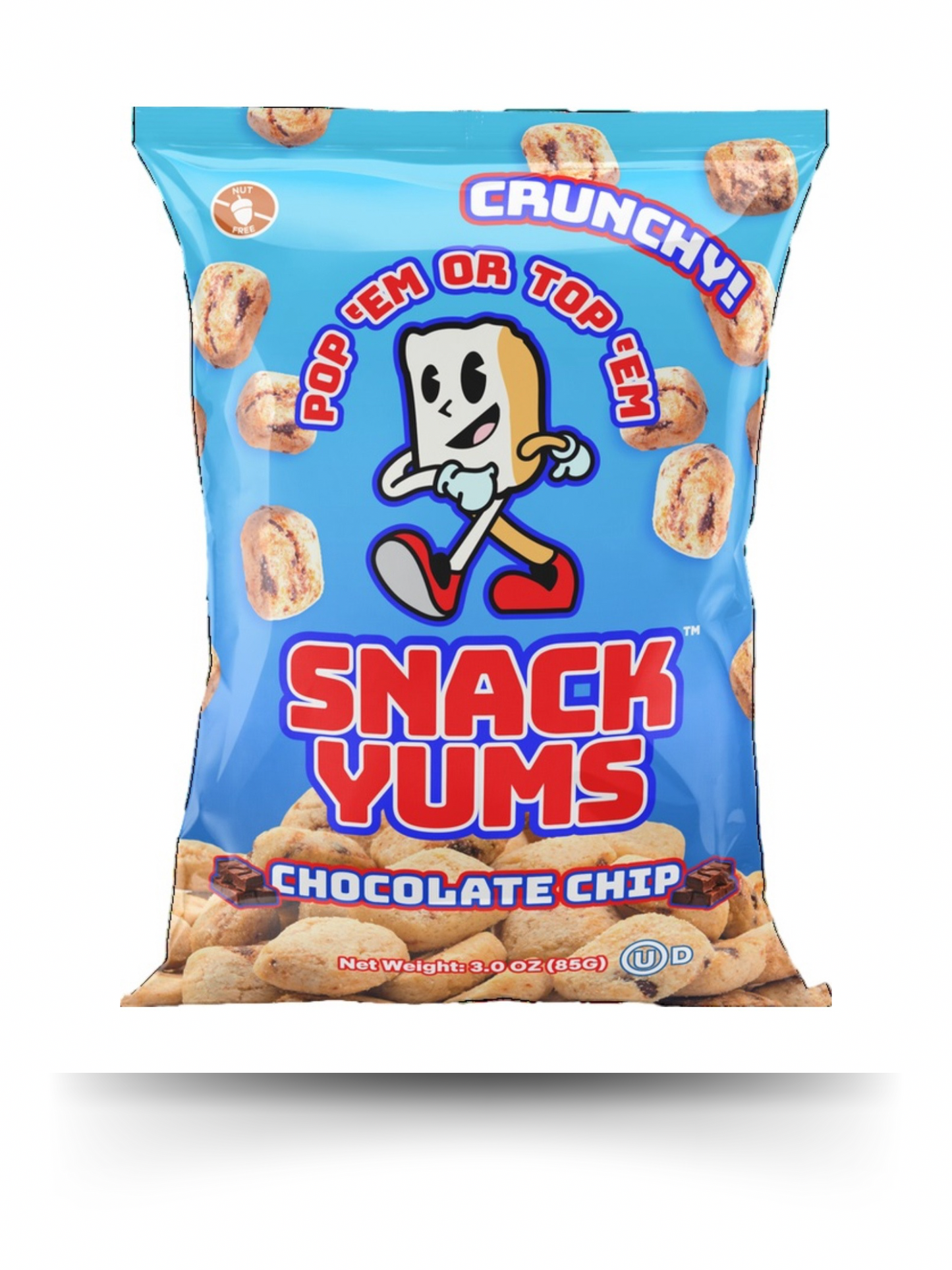 Snack Yums Chocolate Chip 85g USA