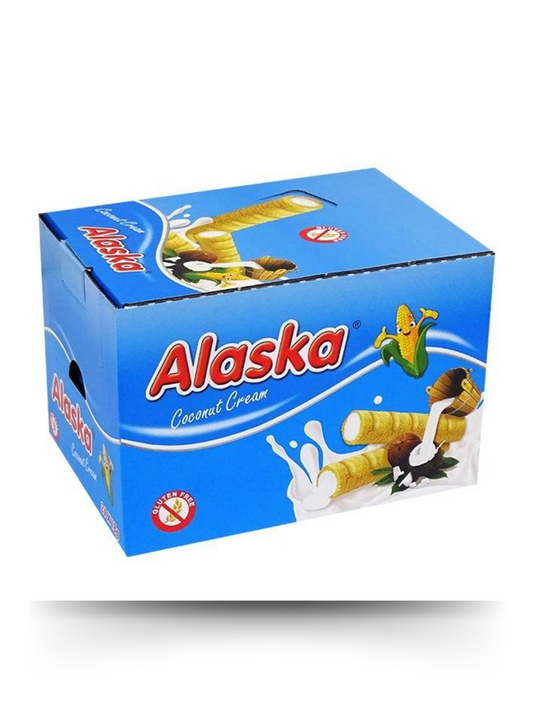 Alaska Maisröhren Coconut Cream  24er Pack 432g