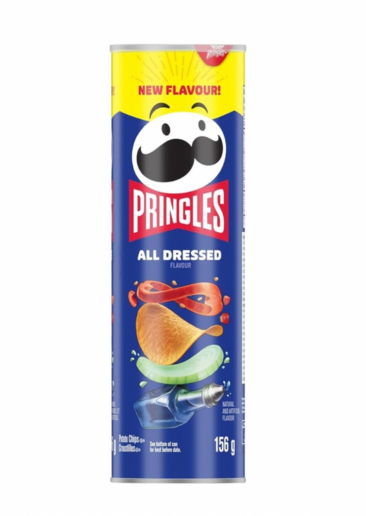 Pringles All Dressed Crisps New Flavour 156g Canada